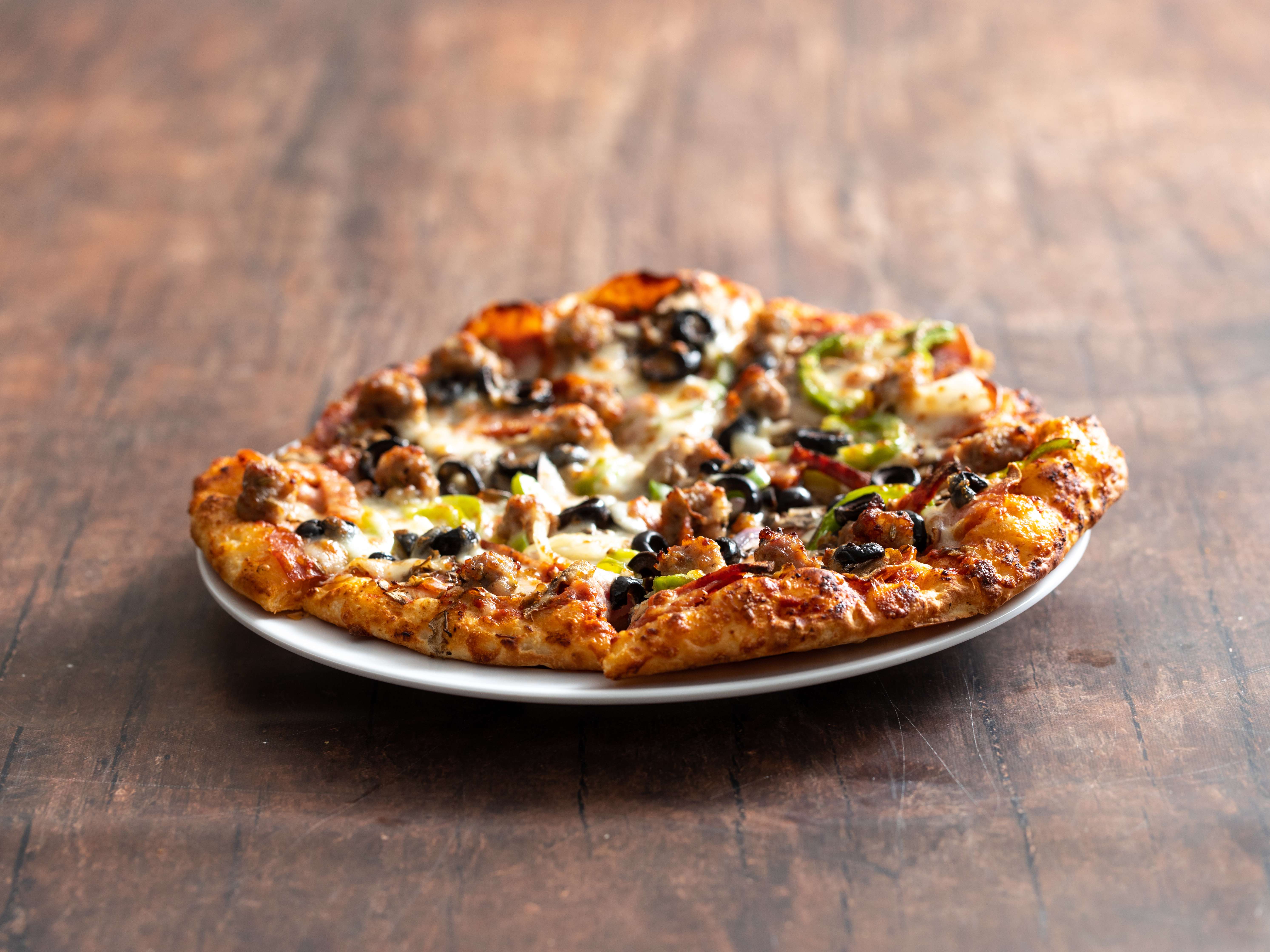 Order Combination Pizza food online from Slice Of Italy store, Bakersfield on bringmethat.com