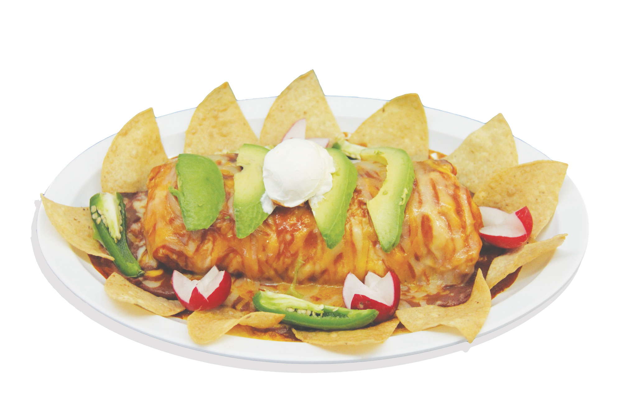 Order Wet Burrito food online from Savory Burger store, Long Beach on bringmethat.com