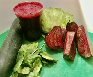 Order #30 Lettuce, Beet, Cucumber, Spinach food online from El Papayon store, Ontario on bringmethat.com