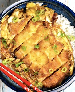 Order Ton Katsu Donburi  food online from Sushi Little Tokyo Restaurant store, Cary on bringmethat.com