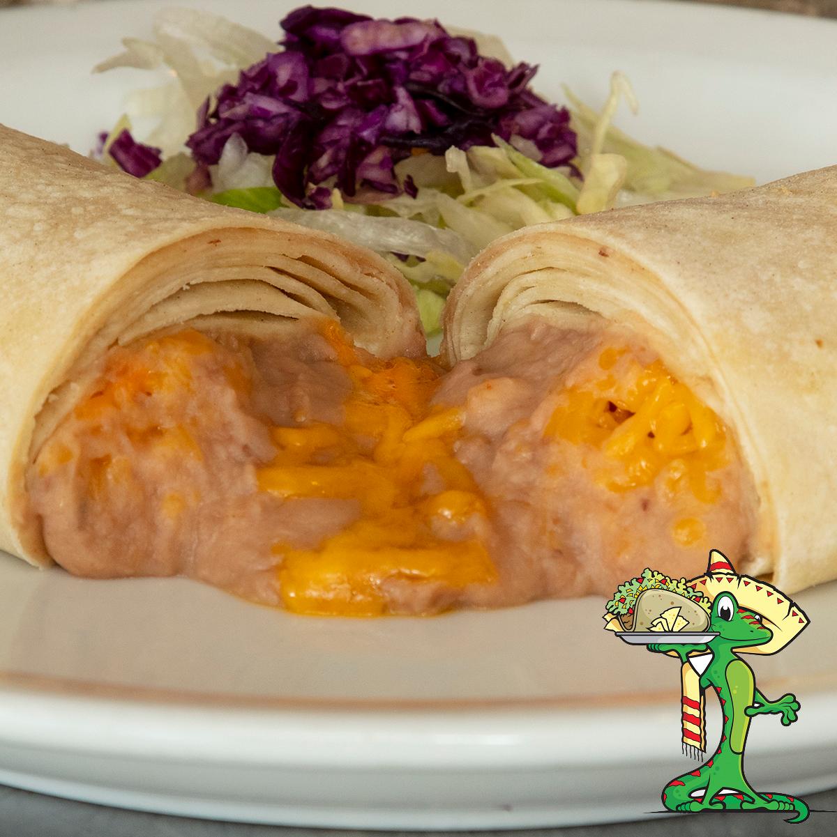 Order Bean&Cheese Burro food online from Gecko Grill store, Gilbert on bringmethat.com