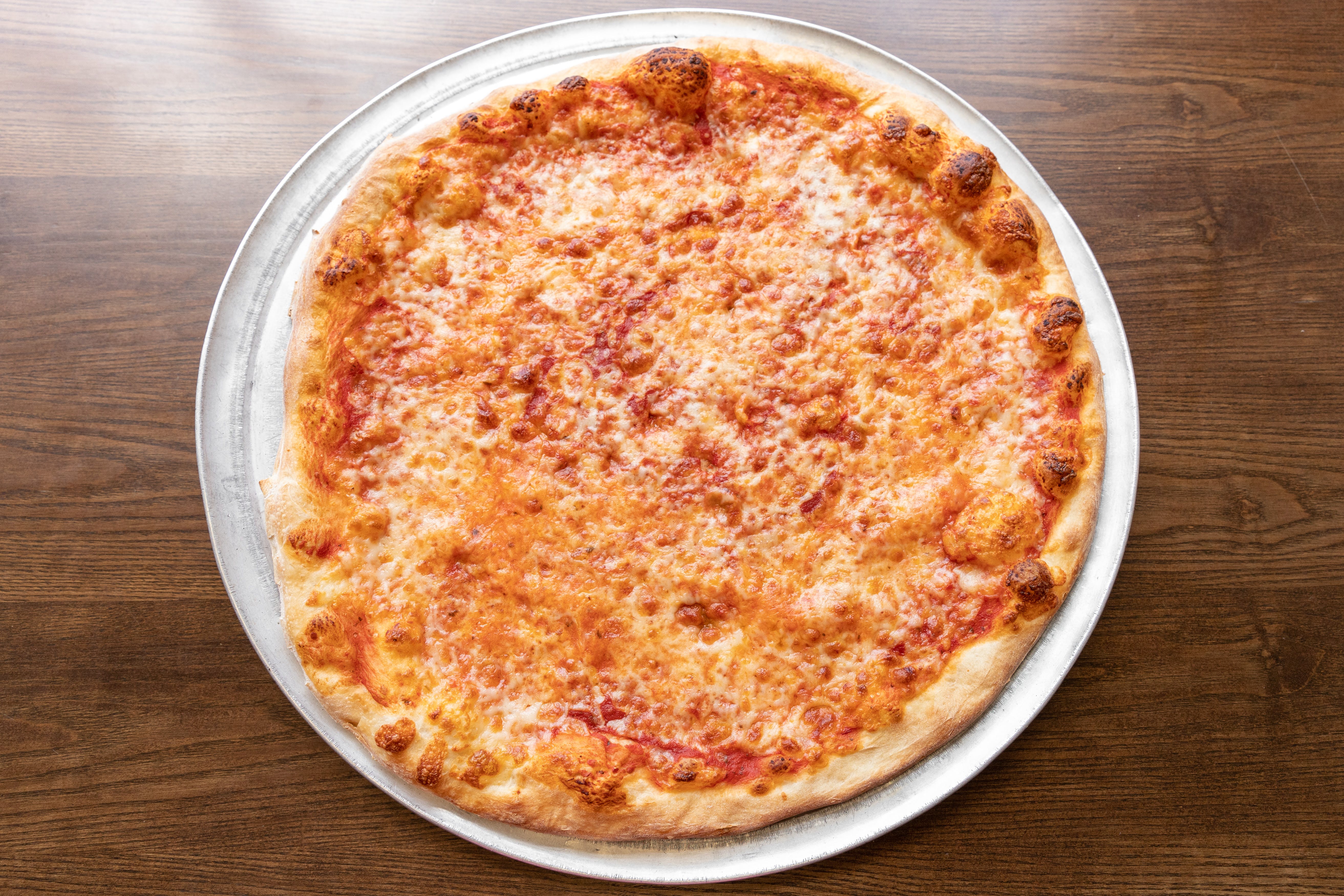 Order Neapolitan Cheese Pizza - Large 16" food online from Palumbo Ii store, Stroudsburg on bringmethat.com