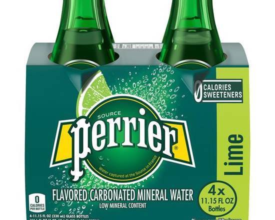 Order Perrier food online from DonerG Turkish & Mediterranean Grill - Lake Forest store, Lake Forest on bringmethat.com