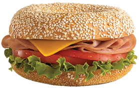 Order Ham and Cheddar Sandwich food online from My Favorite Muffin store, Grand Junction on bringmethat.com