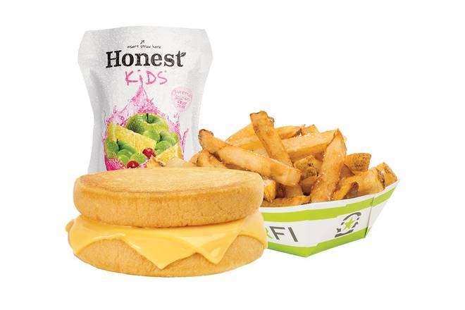 Order KIDS GRILLED CHEESE MEAL food online from BurgerFi Oxon Hill-National Harbor store, Oxon Hill on bringmethat.com