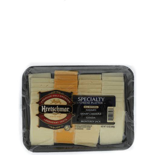 Order Kretschmar Specialty Cheese Platter 12oz food online from Everyday Needs by Gopuff store, Clovis on bringmethat.com