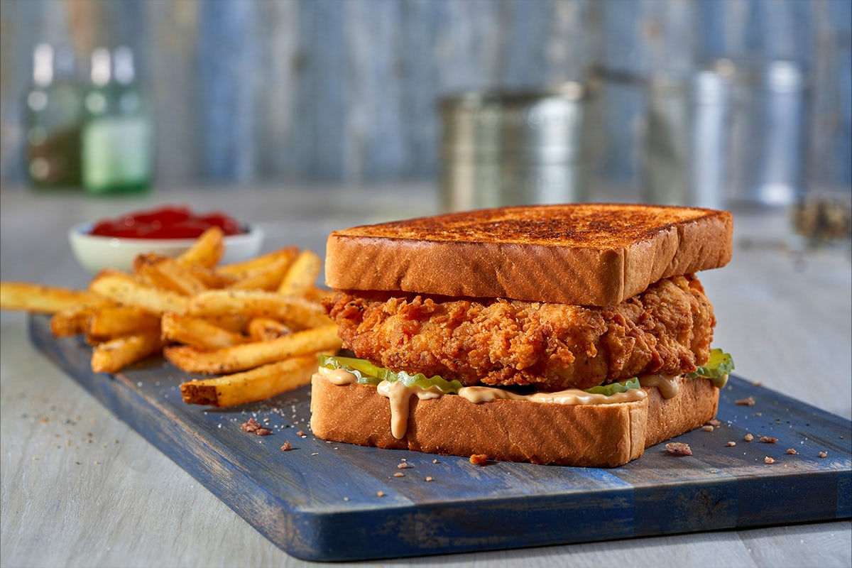 Order Chicken Fried Chicken Sandwich food online from Cotton Patch Cafe store, Cleburne on bringmethat.com