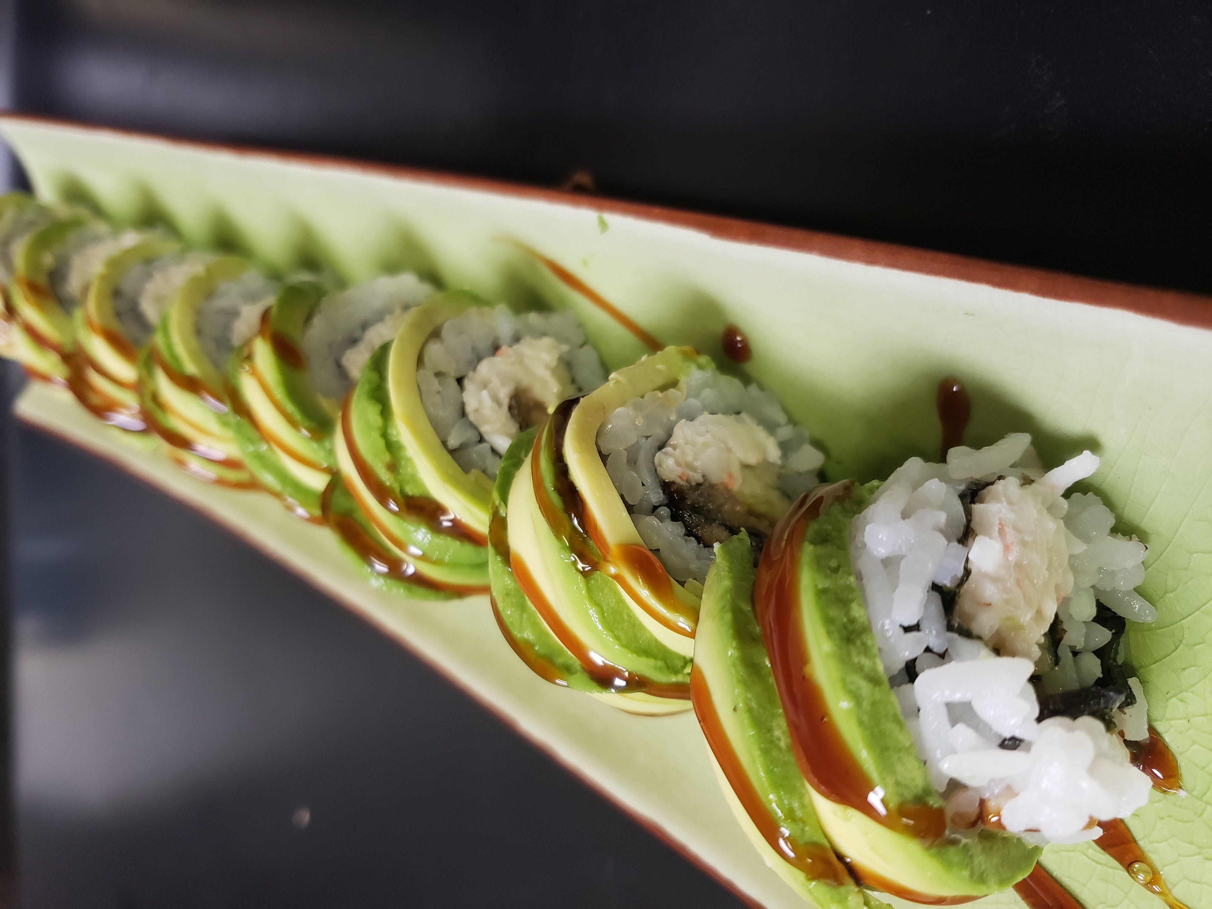 Order Caterpillar Roll food online from Maguro Sushi and Ramen store, Chandler on bringmethat.com