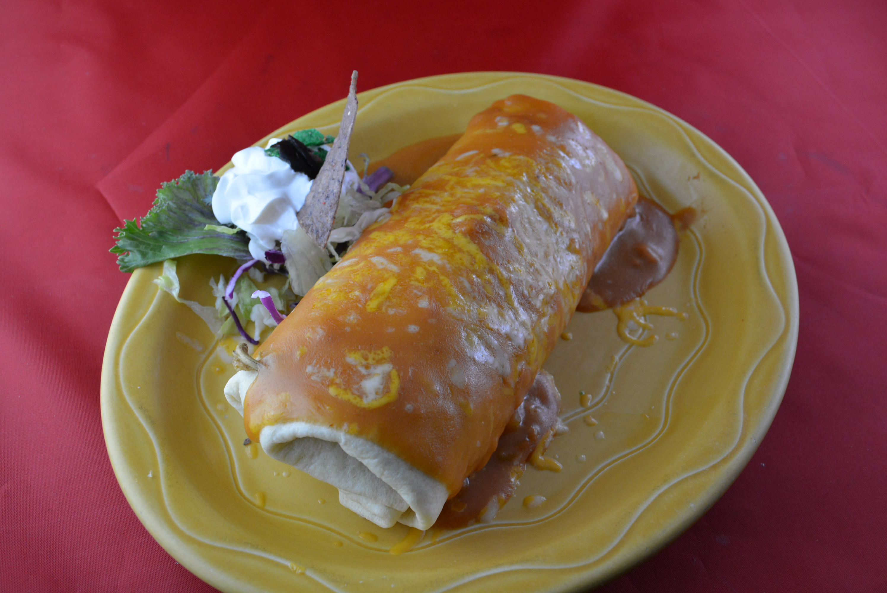 Order Super Burrito food online from Jalapenos Mexican Restaurant Eagle River store, Eagle River on bringmethat.com
