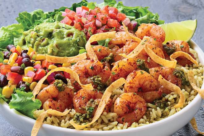 Order Tex-Mex Shrimp Bowl food online from Applebee's on Rogers Ave. store, Ft. Smith on bringmethat.com