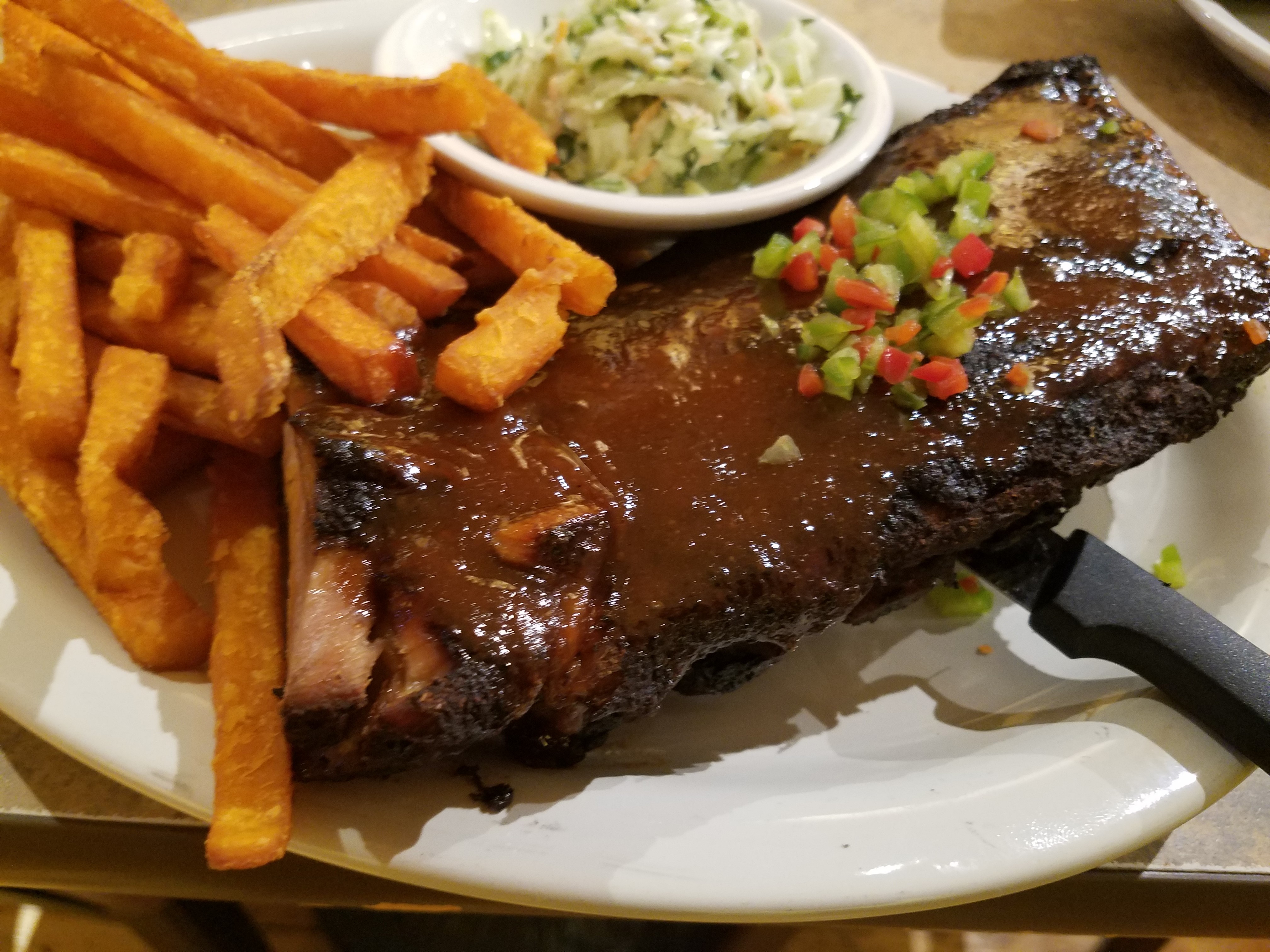 Order 5 Bone Coffee Braised Baby Back Ribs food online from Tortilla Press Cantina store, Merchantville on bringmethat.com