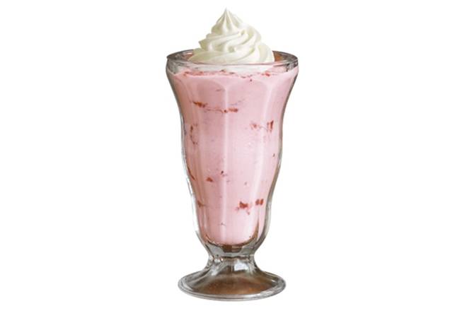 Order Strawberry Milk Shake food online from The Burger Den store, Sylmar on bringmethat.com