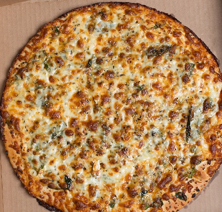 Order Cheese Pizza - Personal 8'' food online from Michaelangelo's Pizza - Harding Road store, Nashville on bringmethat.com