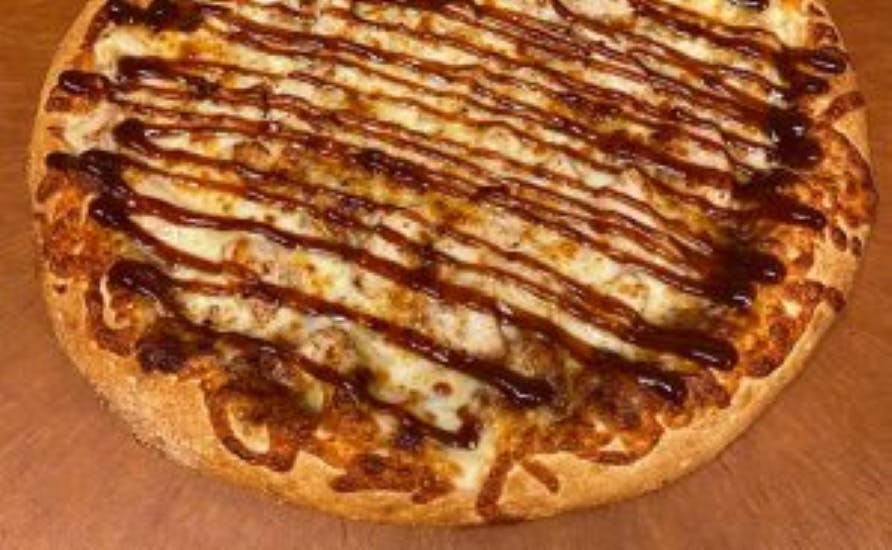 Order Grilled or BBQ Chicken Pizza - Grilled or BBQ Chicken Pizza food online from Pizza Factory Inc store, San Juan Bautista on bringmethat.com