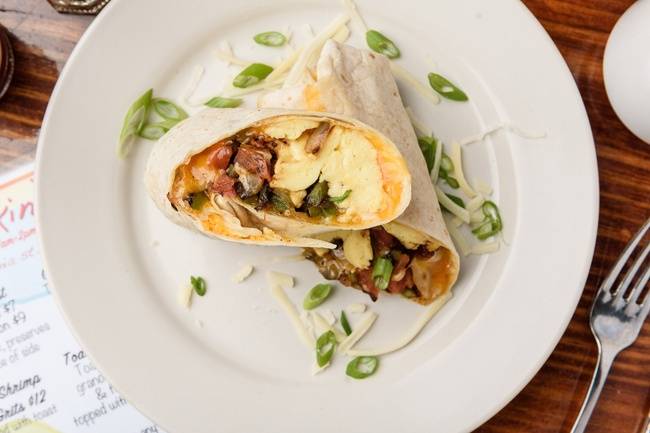 Order Confit'to Burrito. food online from Wakin' Bakin' store, New Orleans on bringmethat.com
