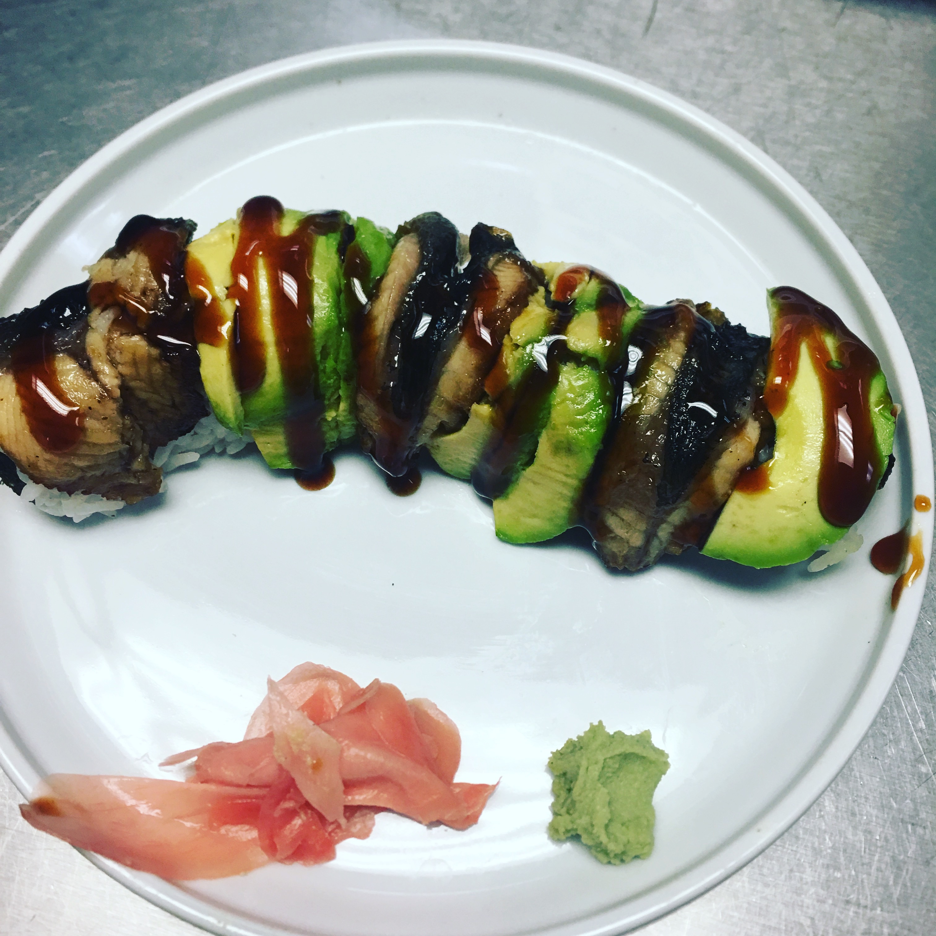 Order Dragon Roll food online from Oec Japanese Express store, Madison on bringmethat.com