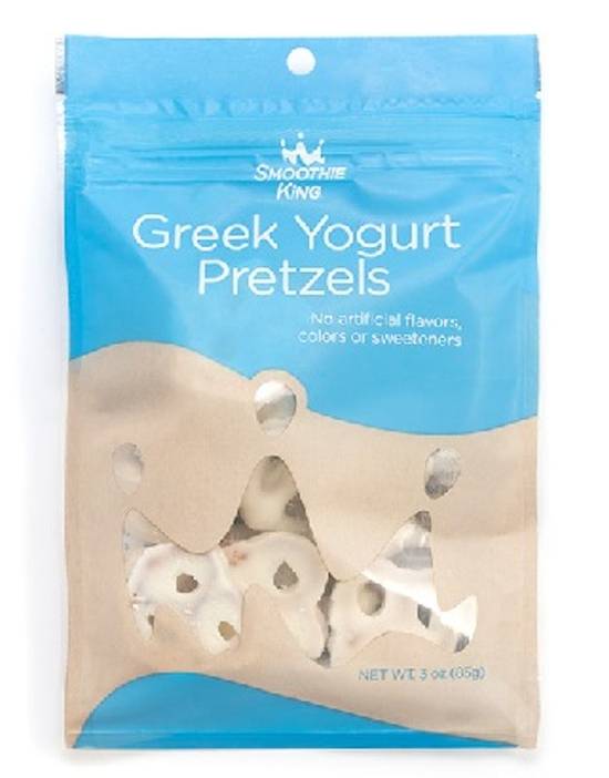 Order Greek Yogurt Pretzels food online from Smoothie King store, Little Elm on bringmethat.com