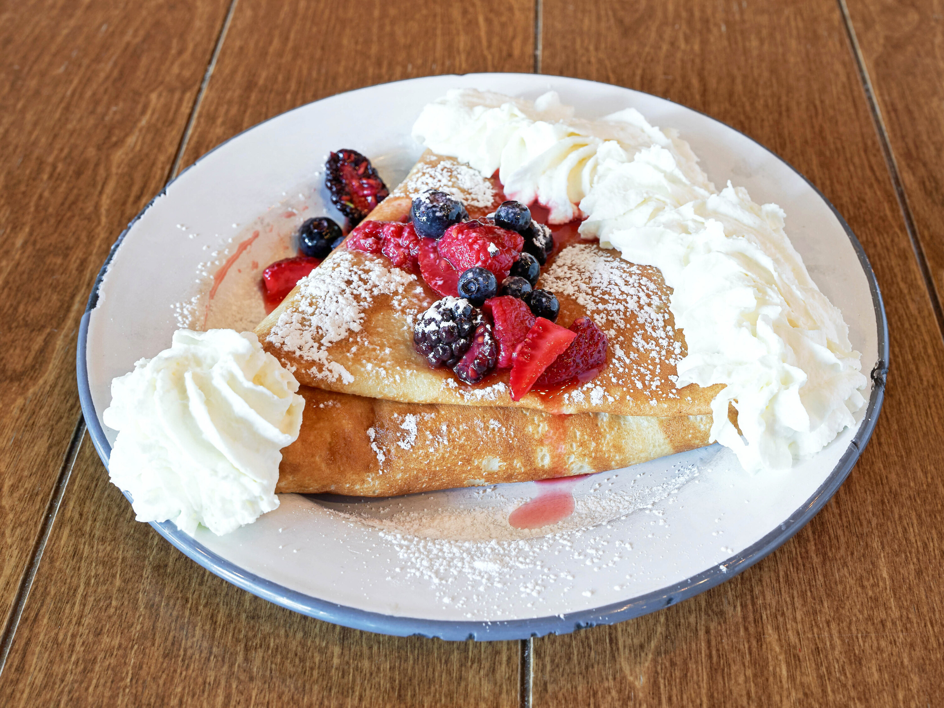 Order Berries and Cream food online from Press Coffee + Crepes store, Graham on bringmethat.com