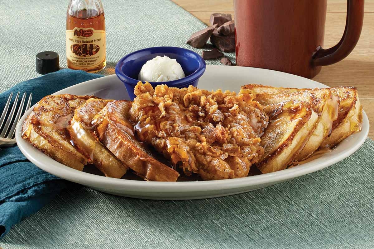 Order Homestyle Chicken® n' French Toast food online from Cracker Barrel Old Country Store store, Adairsville on bringmethat.com