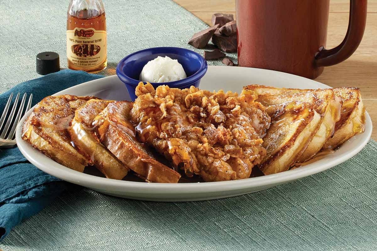 Order Sunday Homestyle Chicken® n' French Toast  food online from Cracker Barrel Old Country Store store, Savannah on bringmethat.com