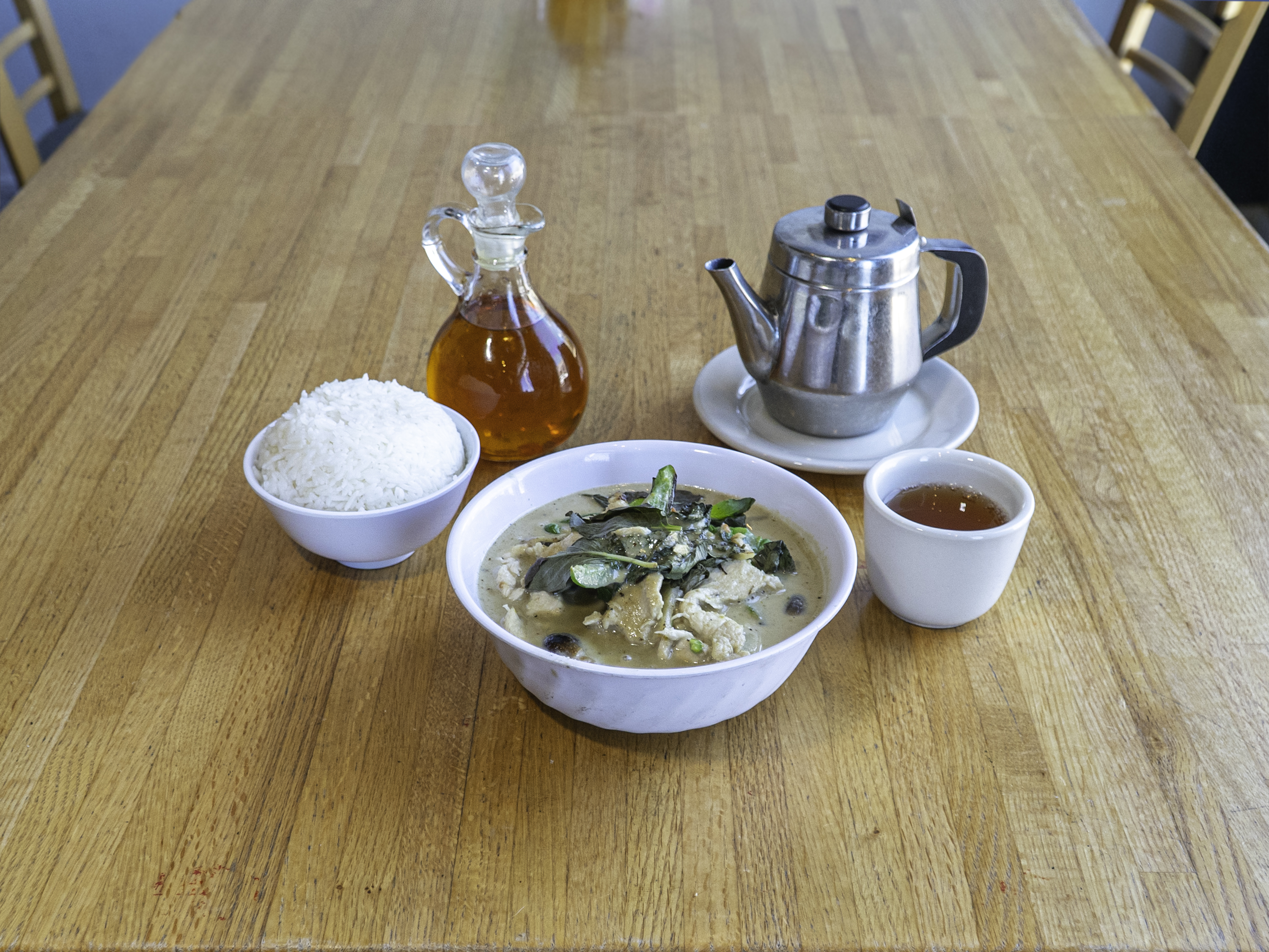 Order Green Curry Lunch Special food online from Thai Taste store, Carbondale on bringmethat.com
