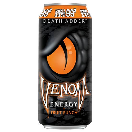Order Venom Death Adder Energy Drink food online from Exxon Food Mart store, Port Huron on bringmethat.com