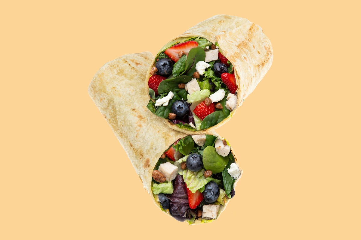 Order Summer Berry Wrap food online from Saladworks store, Easton on bringmethat.com
