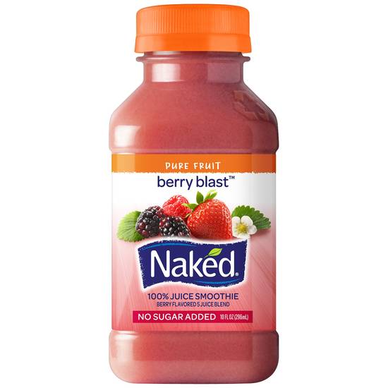 Order Naked Berry Blast Fruit Smoothie food online from Deerings Market store, Traverse City on bringmethat.com