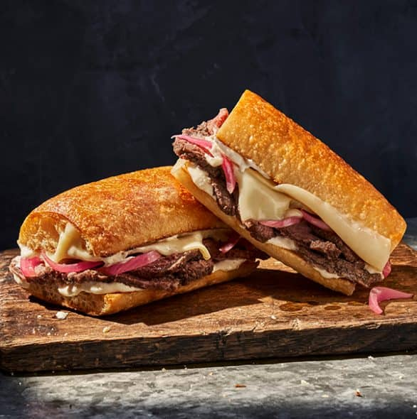 Order Toasted Steak & White Cheddar food online from Panera store, Cupertino on bringmethat.com