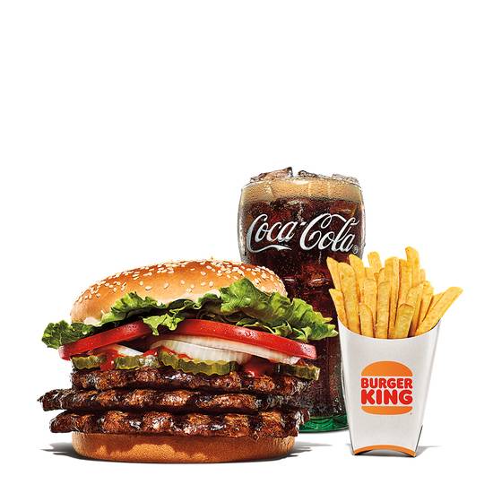 Order Triple Whopper Meal food online from Burger King store, Wilsonville on bringmethat.com