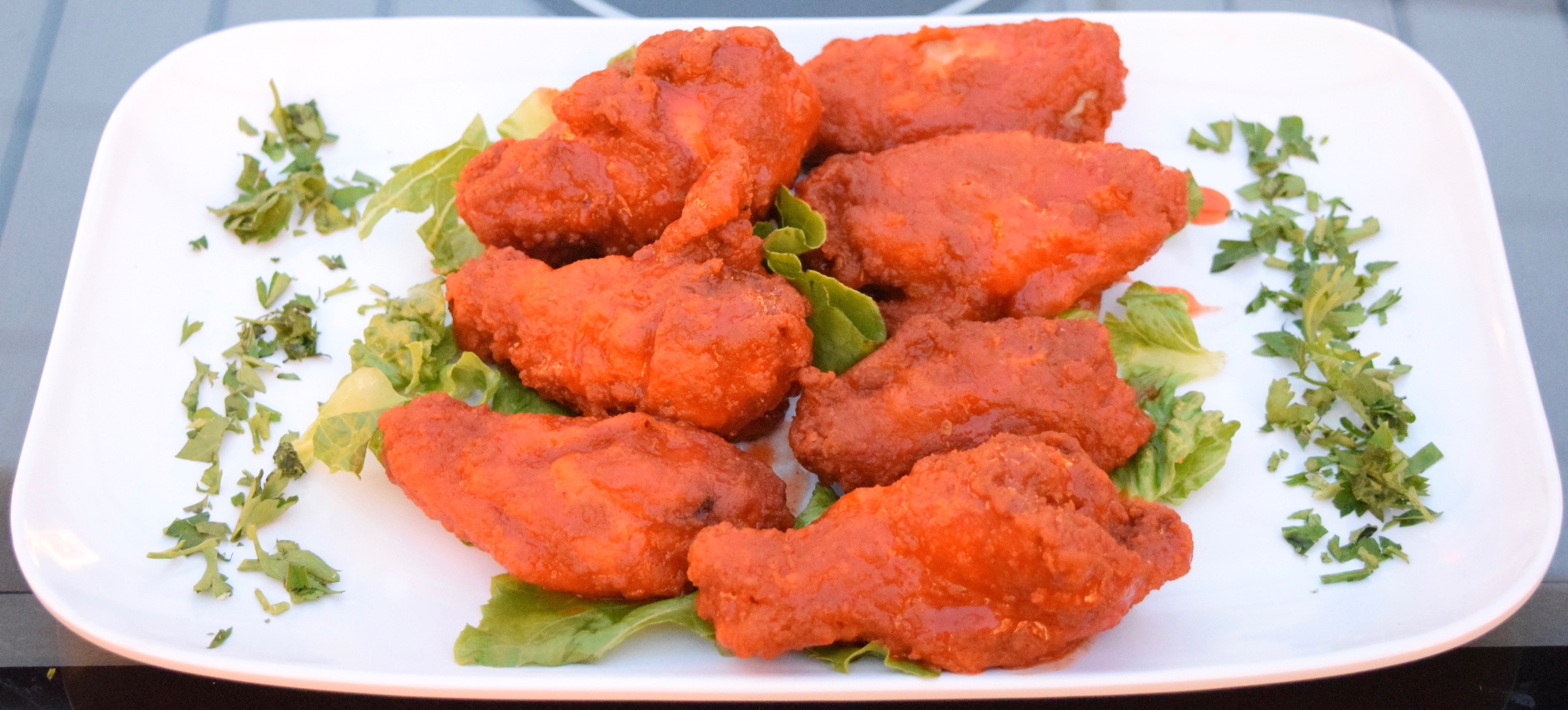 Order Fried Chicken Wings (7 Pcs) food online from Majlis store, Bellerose on bringmethat.com