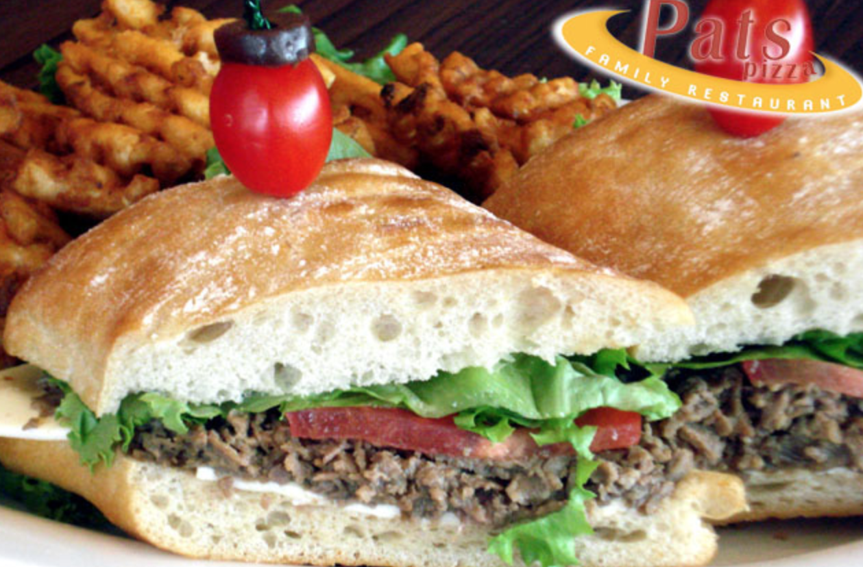 Order Rustic Cheese Steak Sandwich food online from Pat Pizza Family Restaurant store, Wilmington on bringmethat.com