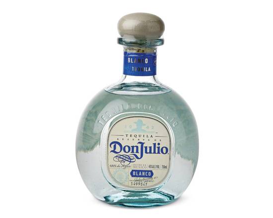 Order Don Julio Blanco, 750mL tequila (40.0% ABV) food online from Dynasty Wine & Spirits store, Flushing on bringmethat.com