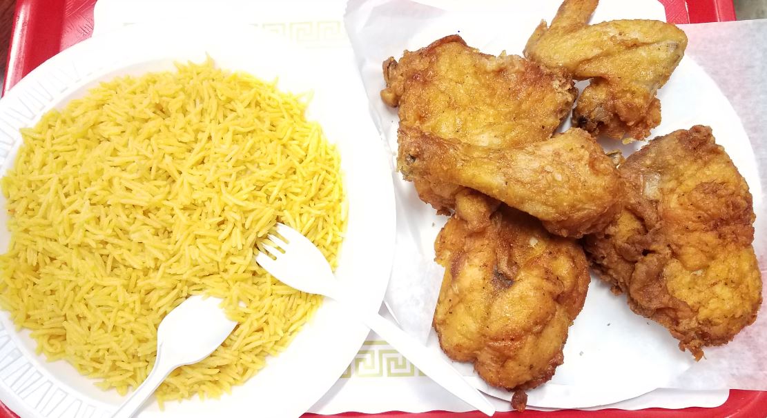 Order 3. Five Pieces Chicken food online from Crown Fried Chicken store, Worcester on bringmethat.com