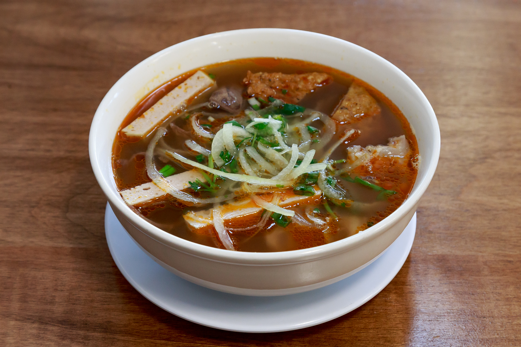 Order H1. Spicy Beef Noodle Soup - Bun Bo Hue food online from Pho Bowl & Grill store, Oceanside on bringmethat.com