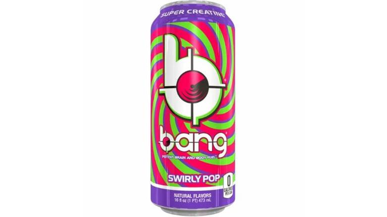 Order Bang Energy Swirly Pop Energy Drink food online from Trumbull Mobil store, Trumbull on bringmethat.com