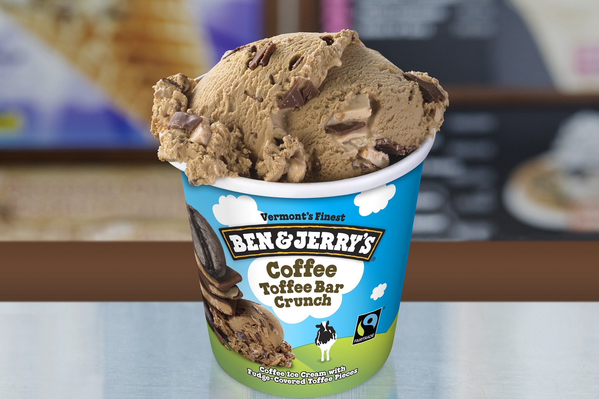 Order Coffee Toffee Bar Crunch food online from Ben & Jerry's store, Plano on bringmethat.com