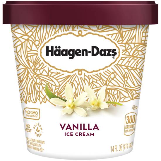 Order Haagen-Dazs Vanilla Ice Cream, 14 OZ food online from Cvs store, WEST COVINA on bringmethat.com