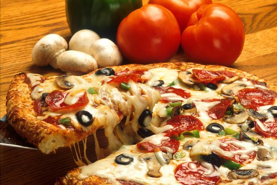 Order Any Small Pizza food online from Rockets Lounge store, Toledo on bringmethat.com