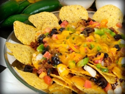 Order Nachos Supreme food online from B.C. Pizza store, Traverse City on bringmethat.com