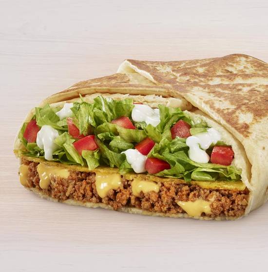 Order Crunchwrap Supreme® food online from Taco Bell store, Jeffersonville on bringmethat.com