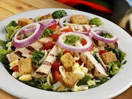 Order Grilled Chicken Chef Salad food online from Steak-Out store, Montgomery on bringmethat.com