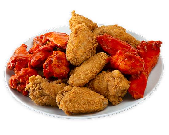 Order Chicken Buffalo Wings -(Traditional) food online from Krispy Krunchy Chicken store, South Ozone Park on bringmethat.com