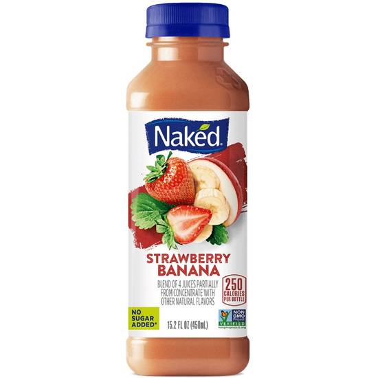 Order Naked Juice Strawberry Banana, 15.2 OZ food online from CVS store, LA QUINTA on bringmethat.com