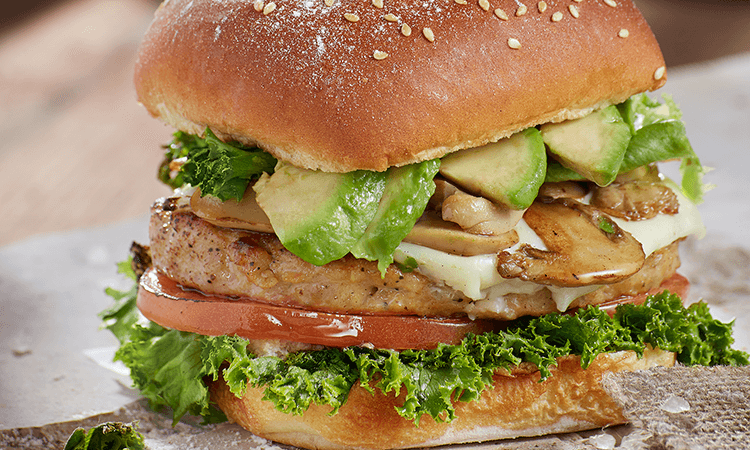 Order Turkey Burger food online from Lee's Burger Place store, Newton on bringmethat.com