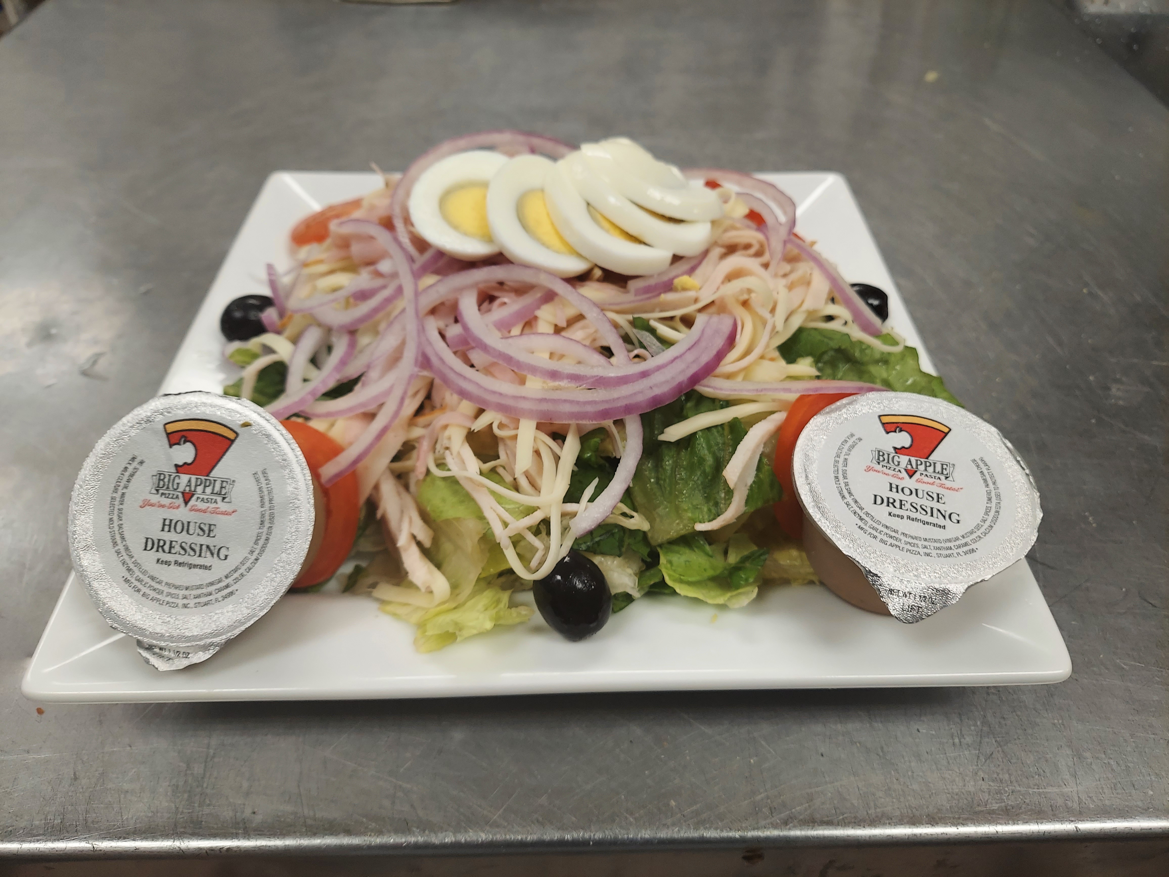 Order Chef's Salad food online from Big Apple Pizza store, Port Saint Lucie on bringmethat.com