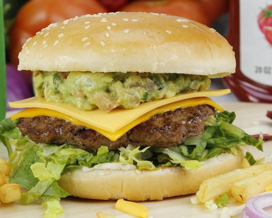 Order Guacamole Burger food online from Paleteria El Chavo store, Independence on bringmethat.com