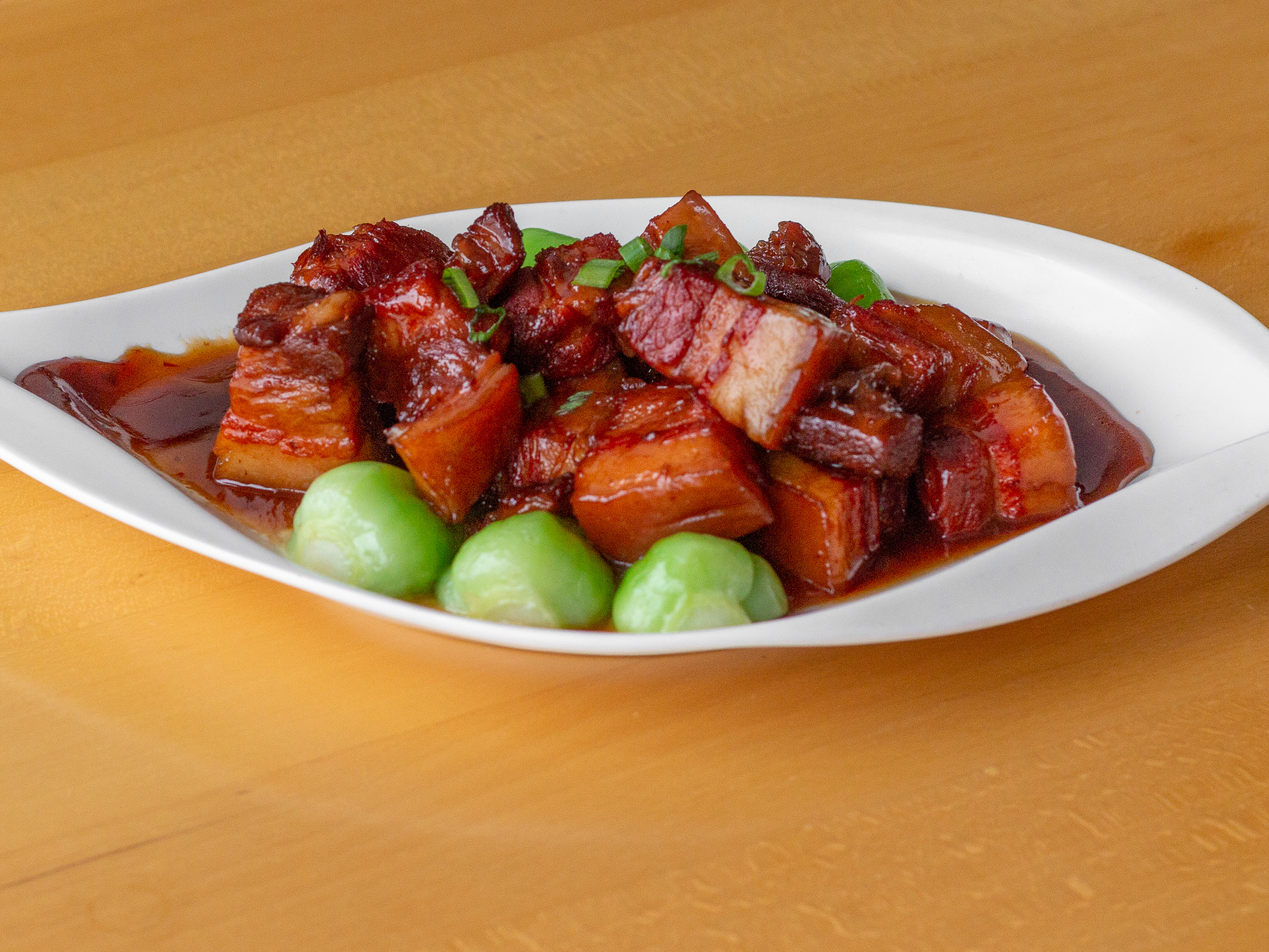 Order Red Cooked Pork food online from Oriental Flavor LLC store, Amherst on bringmethat.com