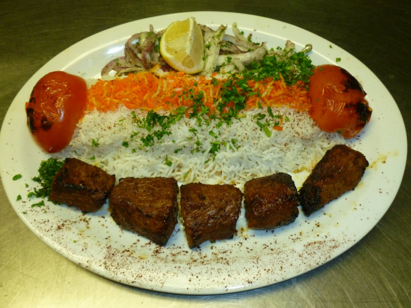 Order Beef Kabob food online from Cafe Mawal store, Houston on bringmethat.com