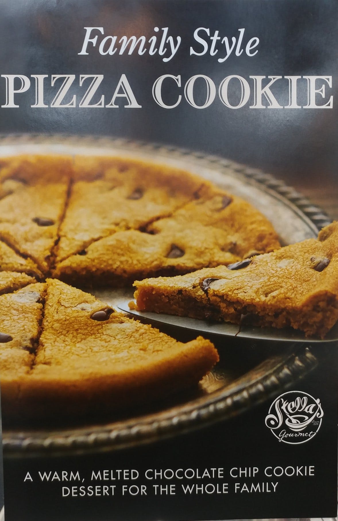 Order Pizza Cookie - Dessert food online from Slice of Old Sacramento store, Sacramento on bringmethat.com